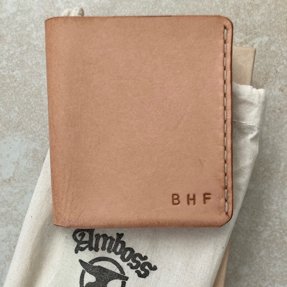 LEATHER WALLET Minimalist Billfold